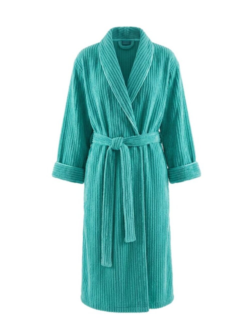 Vintage Victoria’s Secret Aqua Cotton Terry Cloth Soft & Comfy Bathrobe Medium